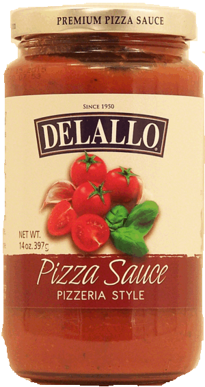 Delallo italian style pizza sauce 14 ounce