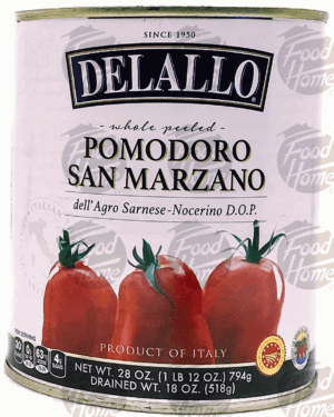 Delallo san marzano, whole peeled tomatoes 28 ounce