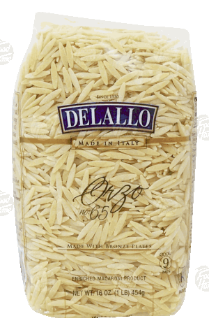 Delallo orzo no. 65 dry pasta 16 ounce