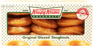 Krispy Kreme Doughnuts Original Glazed, 12-count 18.4 ounce