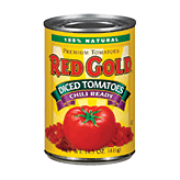 Red Gold Tomatoes Diced Chili Ready 14.5 ounce