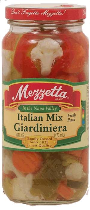 Mezzetta italian mix giardiniera 16 fluid ounce