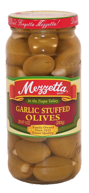 Mezzetta garlic stuffed olives 10 ounce