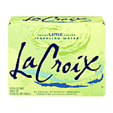 La Croix Sparkling Water Natural Lime 12 Oz 12 pack