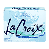 La Croix Sparkling Water Natural Pure 12 Oz 12 pack