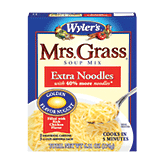 Wyler's Mrs. Grass Soup Mix Extra Noodles 2 Ct 6.21 ounce