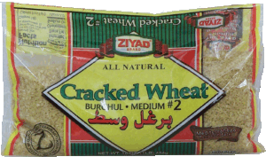 Ziyad cracked wheat, burghul, medium #2 16 ounce
