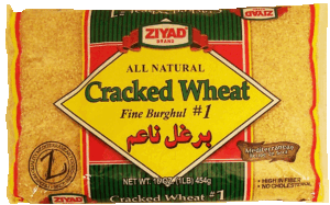 Ziyad All Natural cracked wheat fine burghul #1 16 ounce