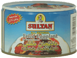 Sultan fried eggplant ready to eat 14 ounce