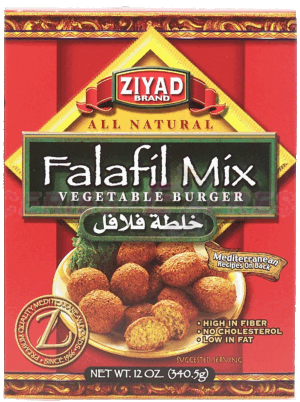 Ziyad falafil dry mix (vegetable burger) 12 ounce