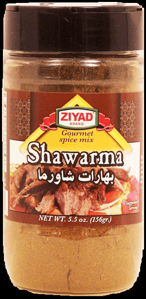 Ziyad shawarma gourmet spice mix 5.5 ounce