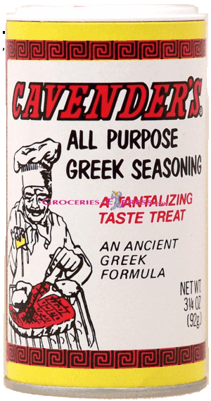 Cavenders greek seasoning, all purpose 3.25 ounce