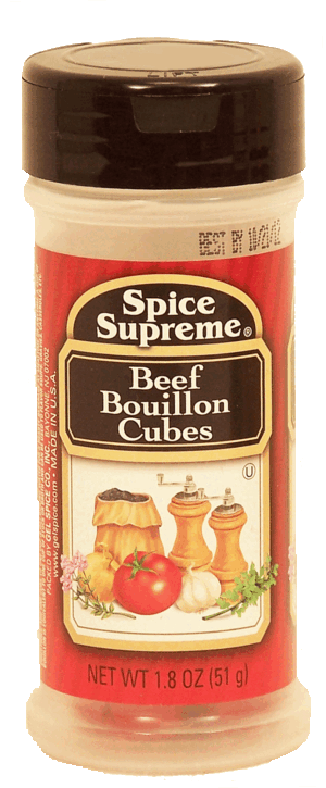 Spice Supreme bouillon beef cubes 1.8 ounce