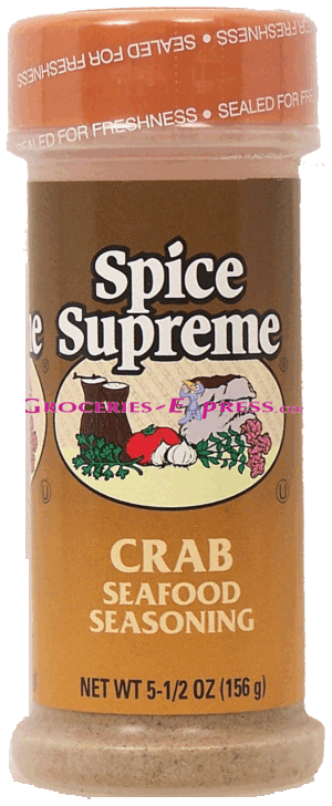 Spice Supreme crab seafood seasoning 5.5 ounce