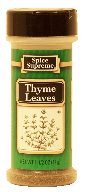 Spice Supreme thyme leaves 1.5 ounce