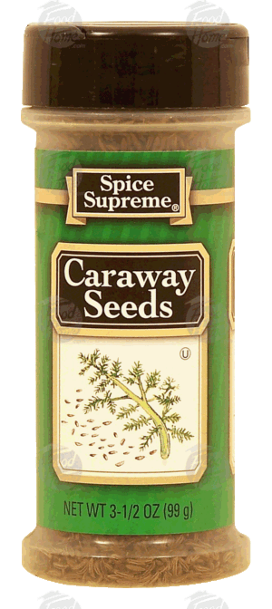 Spice Supreme caraway seeds 3.5 ounce