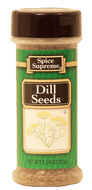 Spice Supreme dill seeds 3.75 ounce