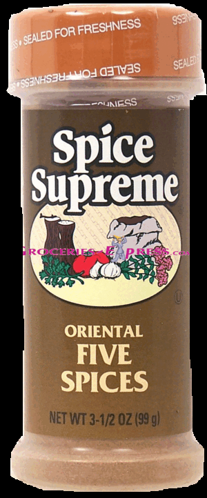 Spice Supreme oriental five spices 3.5 ounce