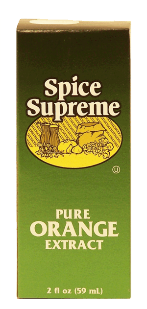 Spice Supreme extract, pure orange 2 fluid ounce