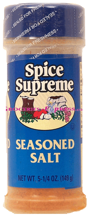 Spice Supreme seasoned salt 5.25 ounce