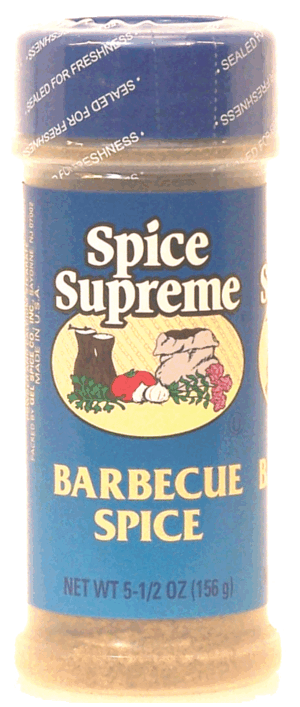 Spice Supreme barbeque spice 5.5 ounce