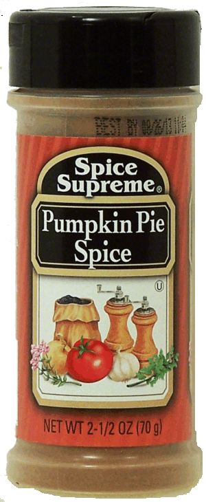 Spice Supreme Pumpkin Pie Spice 2.5 ounce