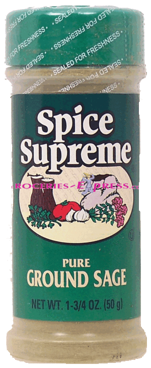 Spice Supreme sage, pure ground 1.75 ounce