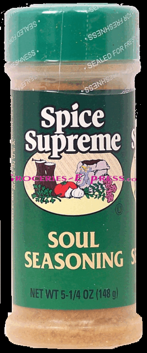 Spice Supreme soul food seasoning 5.25 ounce