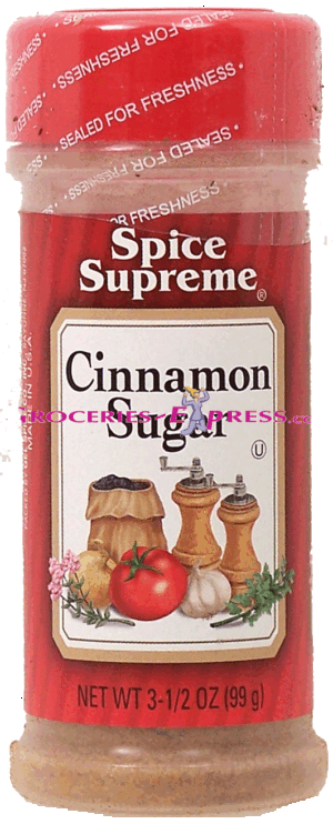 Spice Supreme cinnamon & sugar 3.5 ounce