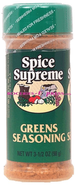 Spice Supreme Greens Seasoning 3.5 ounce