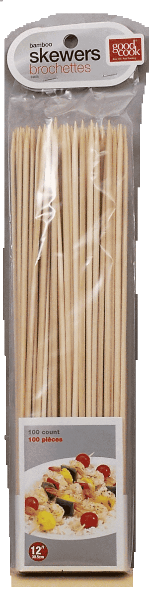 Good Cook 10 inch skewers-bamboo 100 count