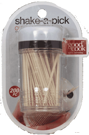 Good Cook toothpick holder /dispenser and 200 toothpicks 1 count