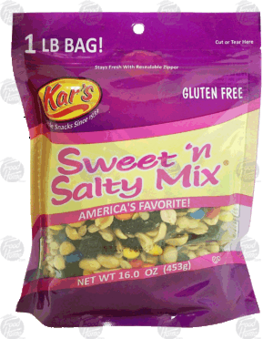 Kar's sweet 'n salty mix 16 ounce
