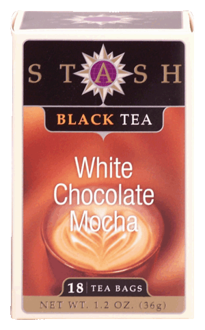 Stash white chocolate mocha black tea, 18-bags 1.2 ounce