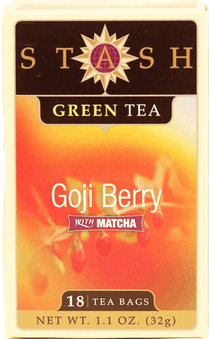 Stash green tea goji berry with matcha, 18-bags 1.1 ounce