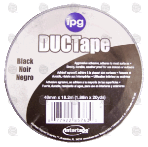 Intertape ductape, 1.88in x 20yds 1 count