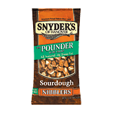 Snyder's Of Hanover Nibblers Sourdough Fat Free The Pounder 16 ounce