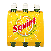 Squirt Citrus Burst carbonated soda pop, 0.5 L 6 pack