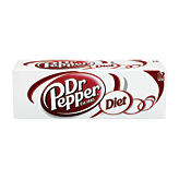 Dr Pepper Soda Diet 12 Oz Cool Pack 12 pack