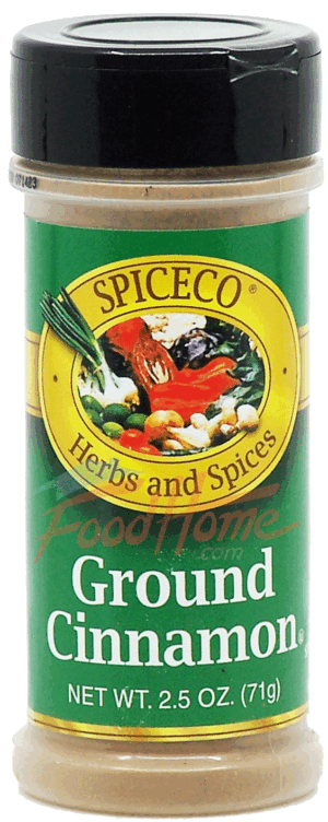 SpiceCo ground cinnamon 2.5 ounce