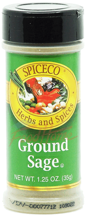 SpiceCo ground sage 1.25 ounce