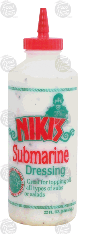 Niki's submarine dressing 22 fluid ounce