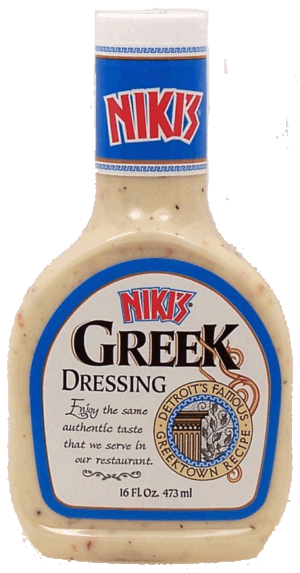Niki's greek salad dressing 16 fluid ounce