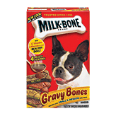 Milk-Bone Dog Biscuits Gravy Bones Small & Medium Dogs 19 ounce