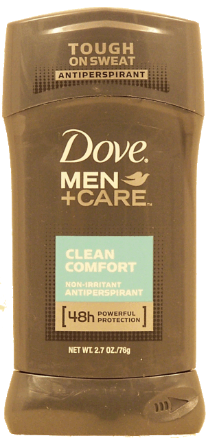 Dove Men +Care clean comfort non-irritant antiperspirant, 48-hour 2.7 ounce