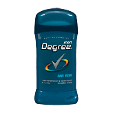 Degree Men dry protection, body heat activated, anti-perspirant, cool rush 2.7 ounce