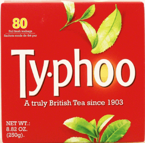 Ty-phoo british tea, 80-foil fresh tea bags 8.82 ounce