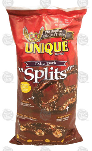 Unique Splits extra dark pretzel snack 11 ounce
