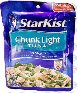 Starkist chunk light tuna in water 6.4 ounce