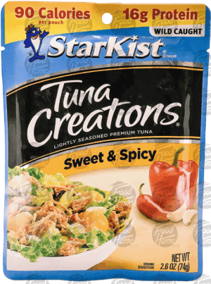 Starkist Tuna Creations sweet & spicy lightly marinated premium chunk light tuna 2.6 ounce